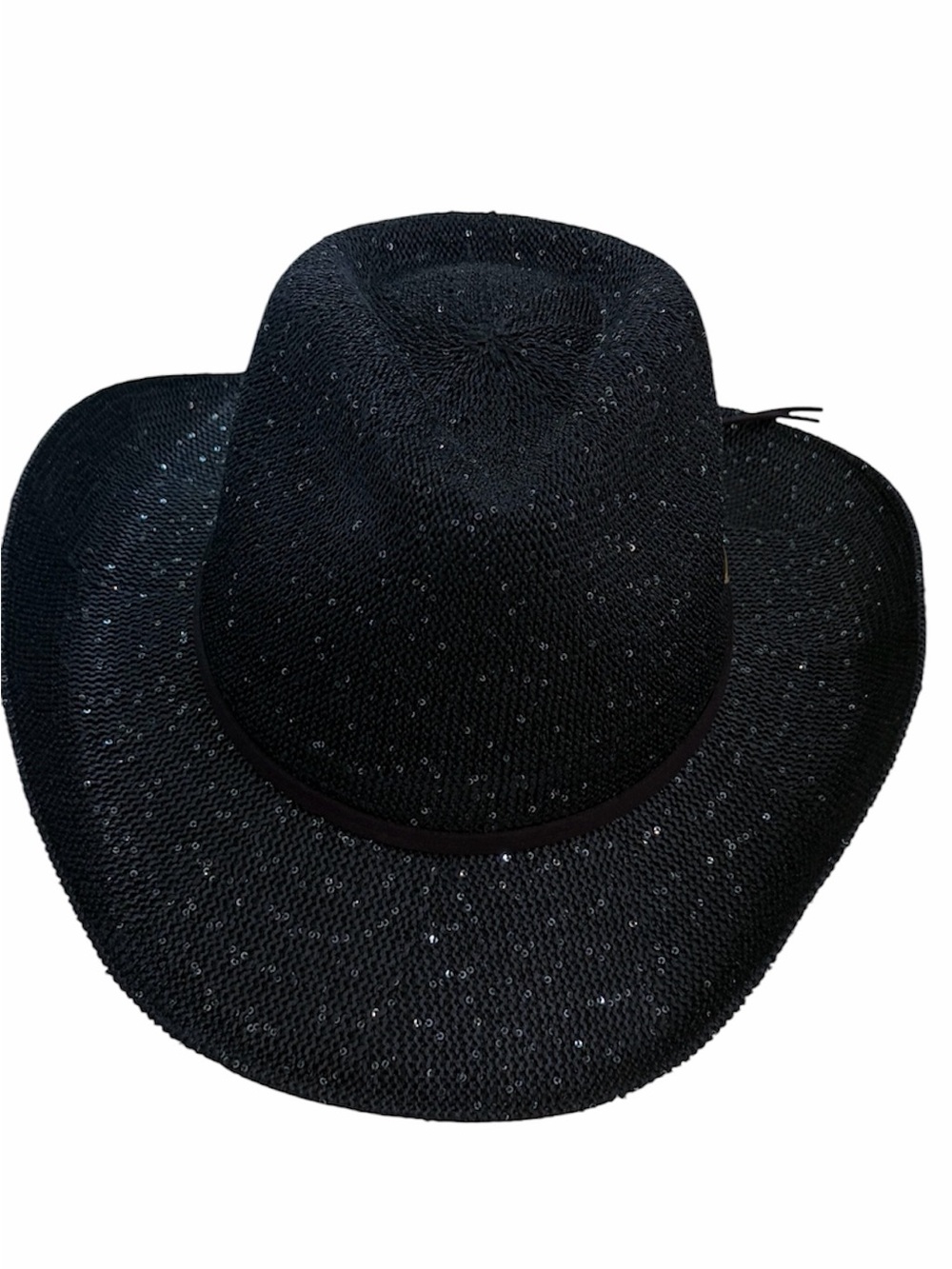 Western cowboy cowgirl NAVY BLUE sequin hat NWT UPF 50+